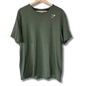 Gymshark Essential Oversized T-Shirt Men’s Large Cotton Green